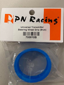 700810B PN Racing Universal Transmitter Steering Wheel Grip (Blue)
