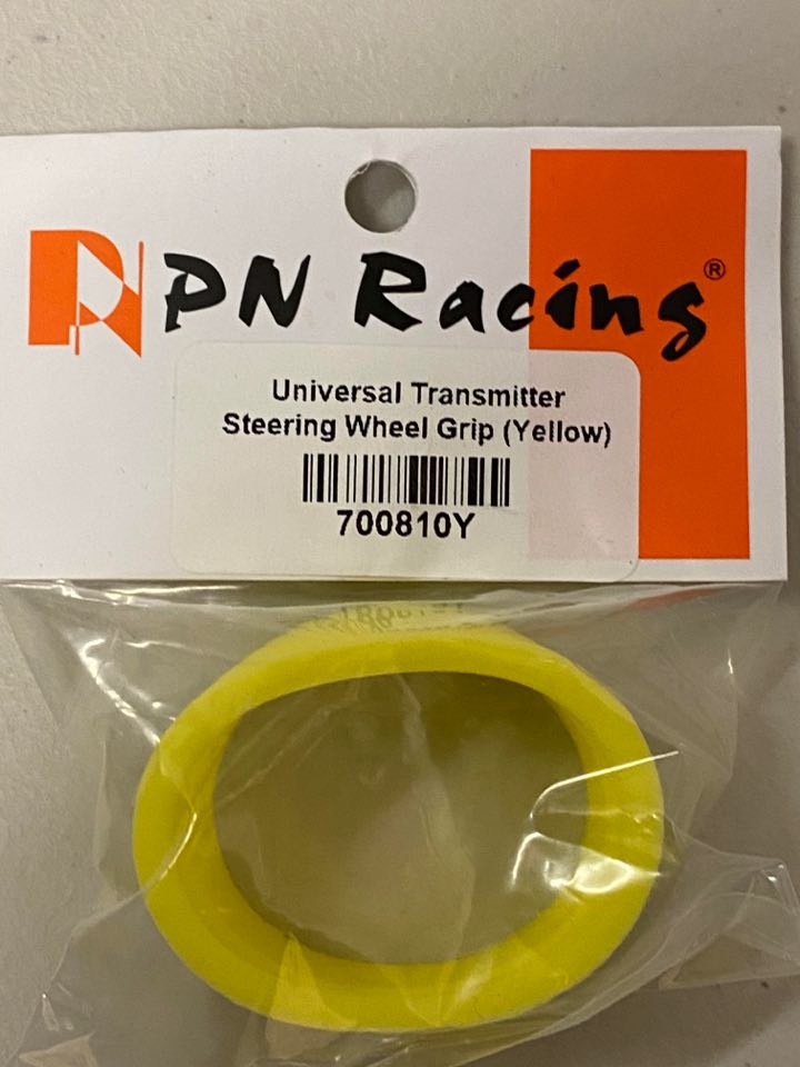 700810Y PN Racing Universal Transmitter Steering Wheel Grip (Yellow)