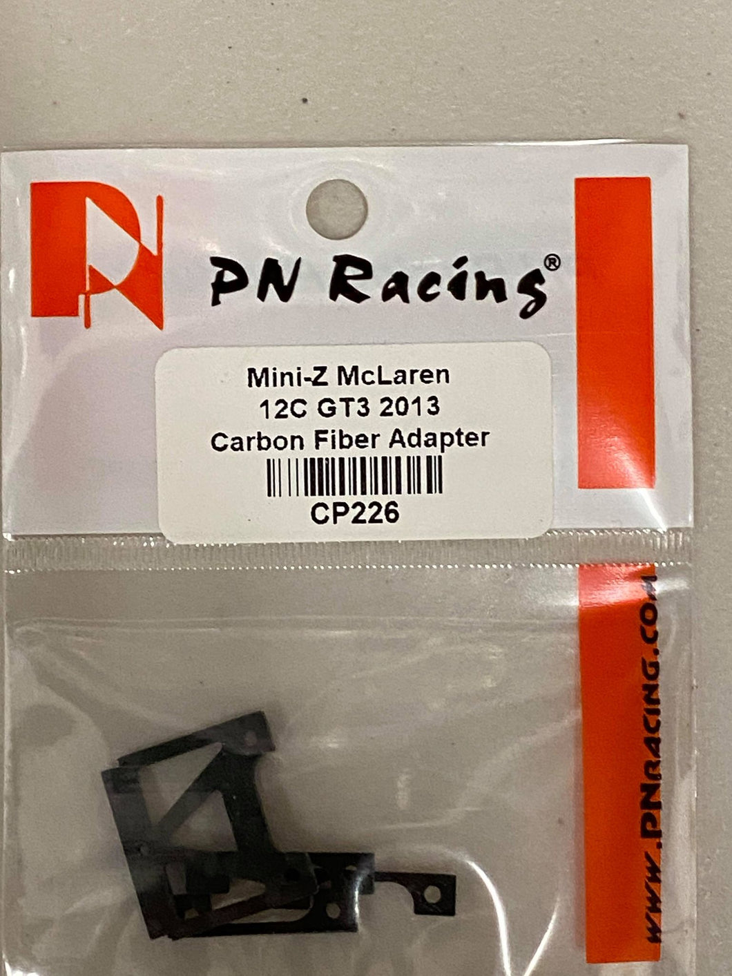 CP226 PN Racing Mini-Z McLaren 12C GT3 2013 Carbon Fiber Adapter
