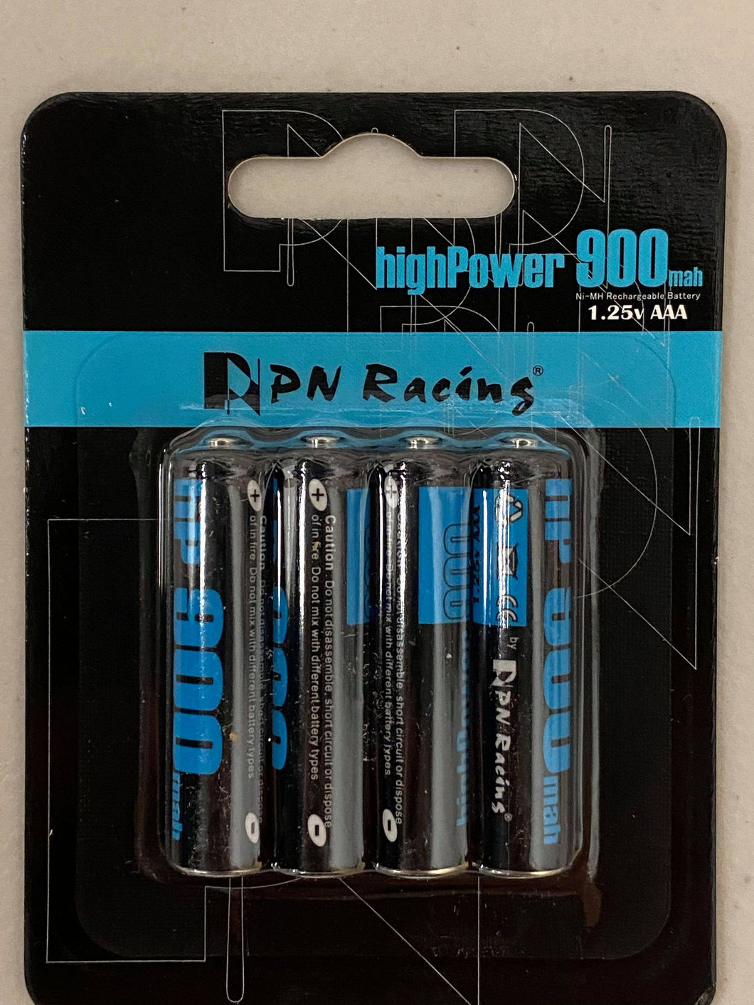 HP900 PN Racing High Power 900mah Ni-MH Rechargeable AAA Battery (4pcs)