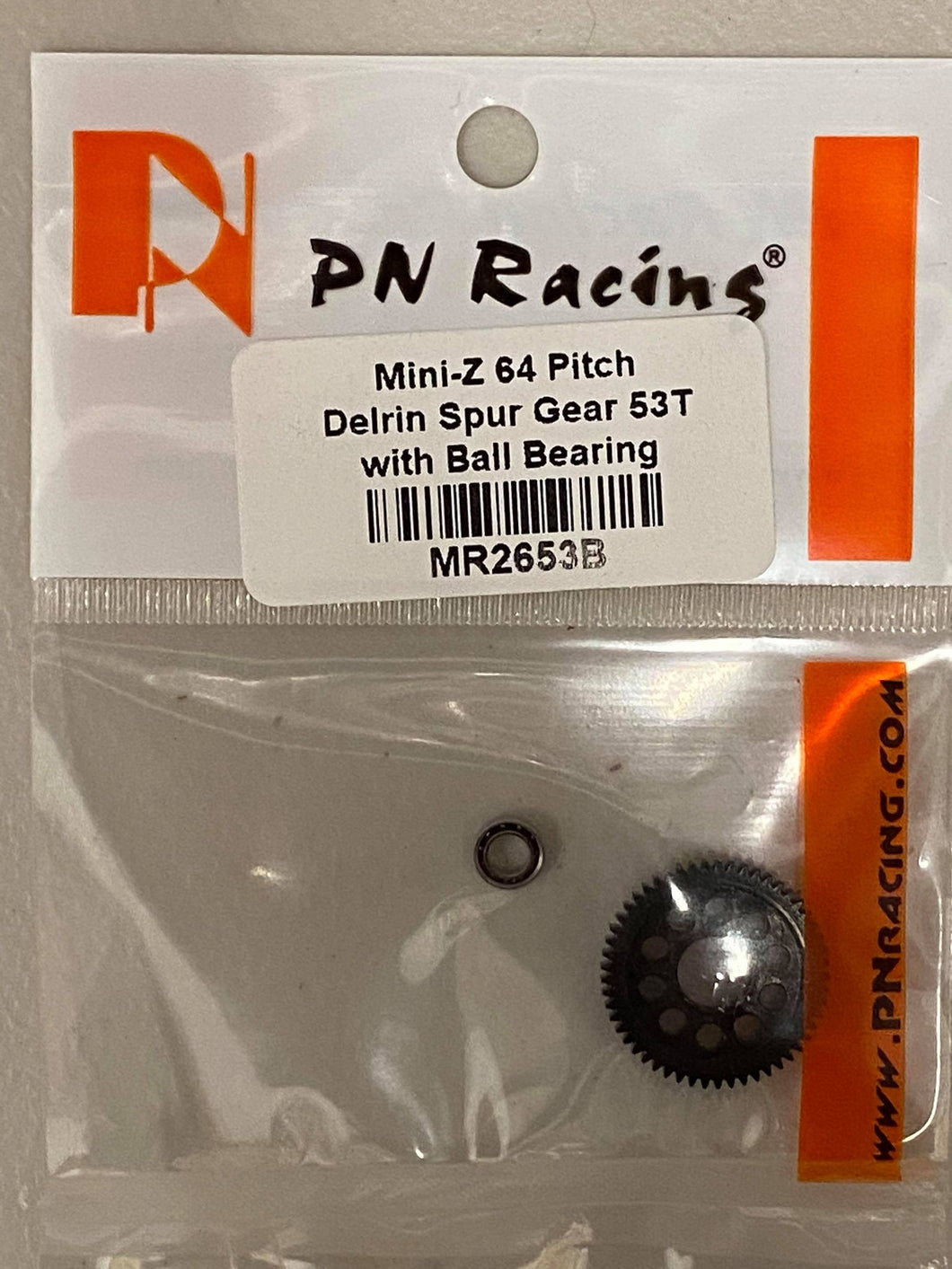 MR2653b PN Racing 64 Pitch Delrin Spur Gear 53T with Ball Bearing