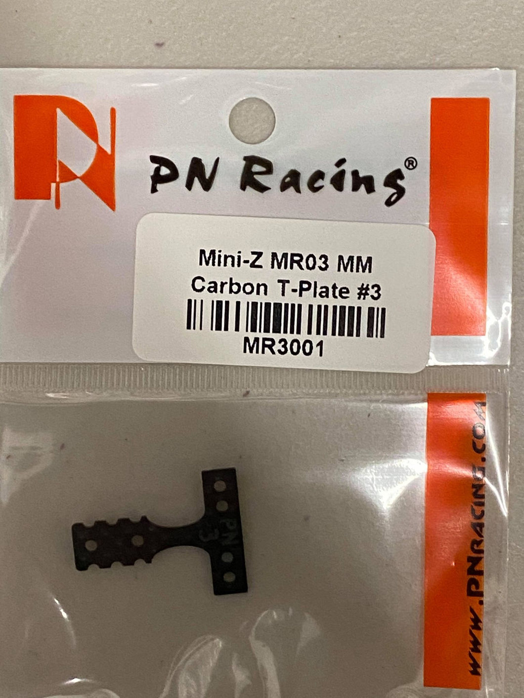 MR3001 PN Racing Mini-Z MR03 MM Carbon T-Plate #3