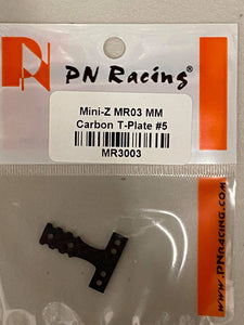 MR3003 PN Racing Mini-Z MR03 MM Carbon T-Plate #5