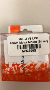 MR3300S PN Racing Mini-Z V5 LCG 98mm Motor Mount (Silver)
