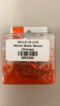 Load image into Gallery viewer, MR3300 PN Racing Mini-Z V5 LCG 98mm Motor Mount (Orange)
