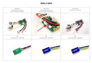 MZW446 Gyro unit set 2.0 (for R/C Unit)