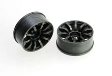 Load image into Gallery viewer, 210BR2 PN Racing Mini-Z 2WD Machine Cut 10 Spoke Rear Wheel R2 Black
