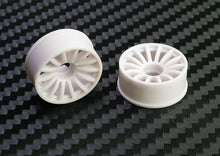Load image into Gallery viewer, 216WR2 PN Racing Mini-Z 2WD Machine Cut 16 Spoke Rear Wheel R2 White
