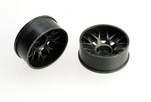 288BF0 PN Racing Mini-Z 2WD Machine Cut BBS Front Wheel F0 Black