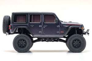 32521GM MINI-Z 4×4 Jeep Wrangler Unlimited Rubicon Granite Crystal Metallic RS