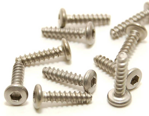 700638 PN Racing M2x8 Titanium Button Head Hex Tapping Screw (10pcs)
